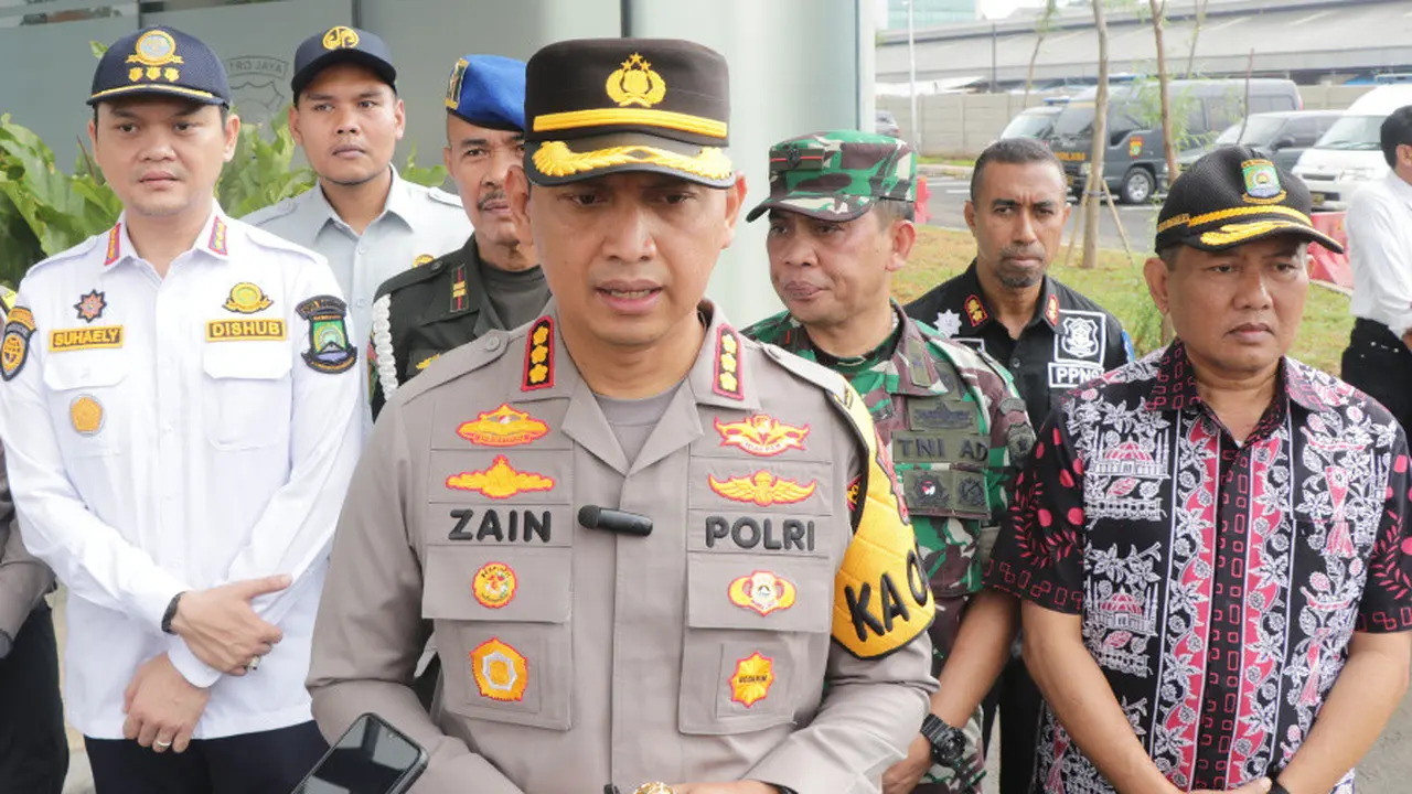 Kapolres Metro Tangerang Kota, Kombes Pol Zain Dwi.