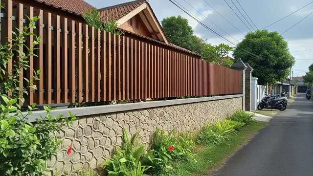Model Pagar Rumah untuk Pemilik yang Sering Bepergian