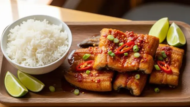 Belut Goreng Pedas Sederhana