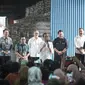 Menteri Perdagangan Zulkifli Hasan turut mendampingi Presiden Joko Widodo dalam penyaluran Bantuan Pangan Pemerintah di Cibitung, Kabupaten Bekasi, Jawa Barat pada Jumat (16/2). (dok: Kemendag)