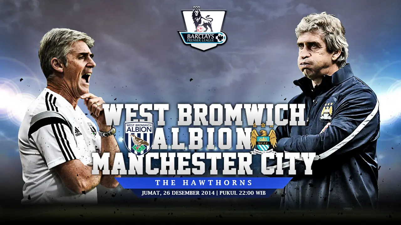 West Browich Albion vs Manchester City