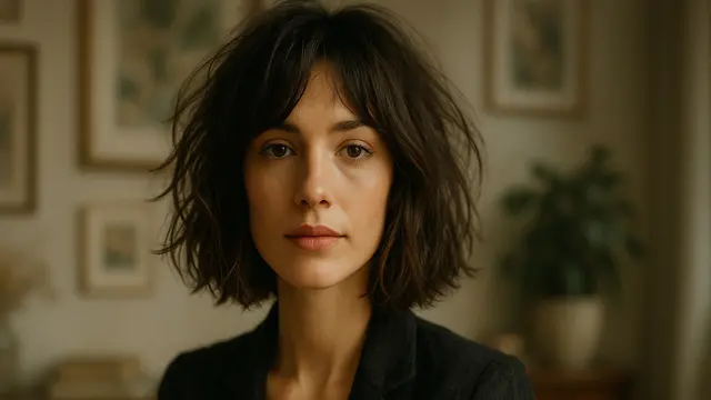 Model Rambut Bob untuk Wajah Panjang