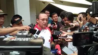 Kapuspen TNI Sisriadi di Mabes TNI, Jakarta Timur, Jumat (20/12/2019). (Liputan6.com/Fachrur Rozie)