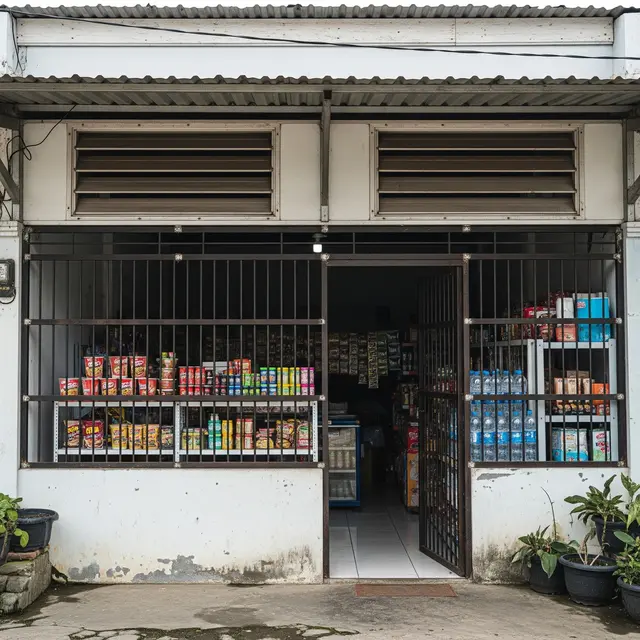 9 Desain Warung Sembako Anti Maling yang Efektif