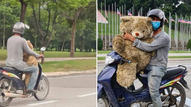 Kisah Pria Pungut Boneka Beruang di Tempat Sampah untuk Anaknya, Bikin Haru