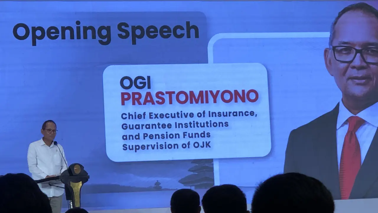 Kepala Eksekutif Pengawas Perasuransian, Penjaminan, dan Dana Pensiun Otoritas Jasa Keuangan (OJK) Ogi Prastomiyono.