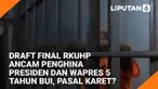 Pemerintah melalui Kementerian Hukum dan Hak Asasi Manusia (Kemenkumham) telah menyerahkan draft final Rancangan Kitab Undang-undang Hukum Pidana (RKUHP) kepada Komisi III DPR RI. Rancangan undang-undang ini masih menjadi sorotan setelah sempat memic...
