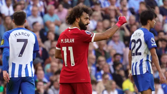 Brighton and Hove Albion Vs Liverpool