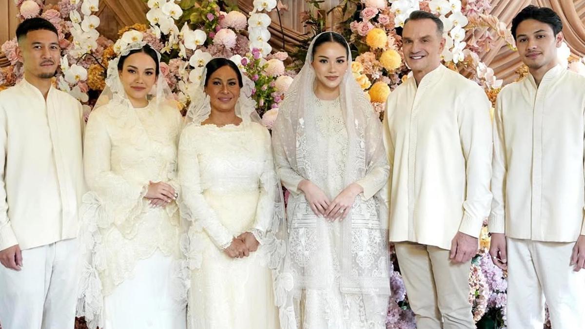 6 Pesona Keluarga Alyssa Daguise di Momen Sakral Jelang Pernikahan, Tampil Elegan