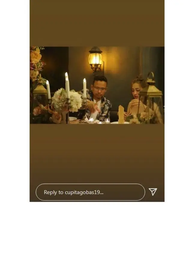 Bahas Mahar, Ini 6 Potret Cupi Cupita dan Calon Suami saat Dinner Romantis