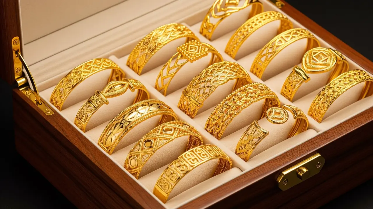 Model Gelang Emas 24 Karat 5 Gram