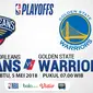 Playoff 2018 New Orleans Pelicans Vs Golden State Warrios_Game 3 (Bola.com/Adreanus Titus)