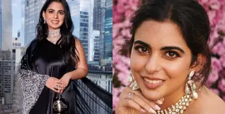 Lihat di sini beberapa gaya glamor putri crazy rich India, Isha Ambani dalam balutan busana rancangan desainer dunia dan perhiasan-perhiasan mahal.