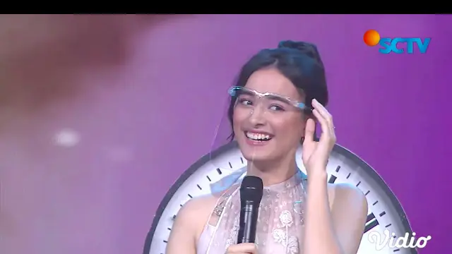Mawar de Jongh dalam acara Badai Pasti Berlalu & Keajaiban Cinta Special Launching di SCTV pada Senin (24/5/2021).