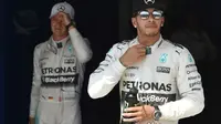 Gagal Saingi Start Lewis Hamilton, Nico Rosberg Kembali Kecewa (Sky Sports)