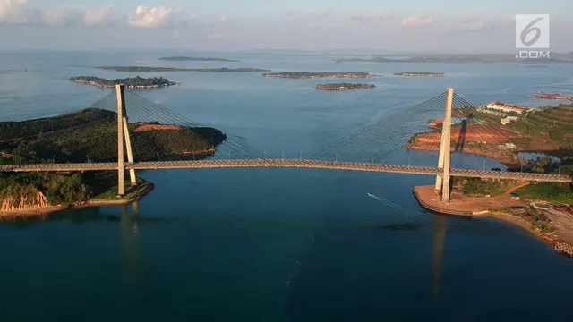 Jembatan Barelang Dari Udara