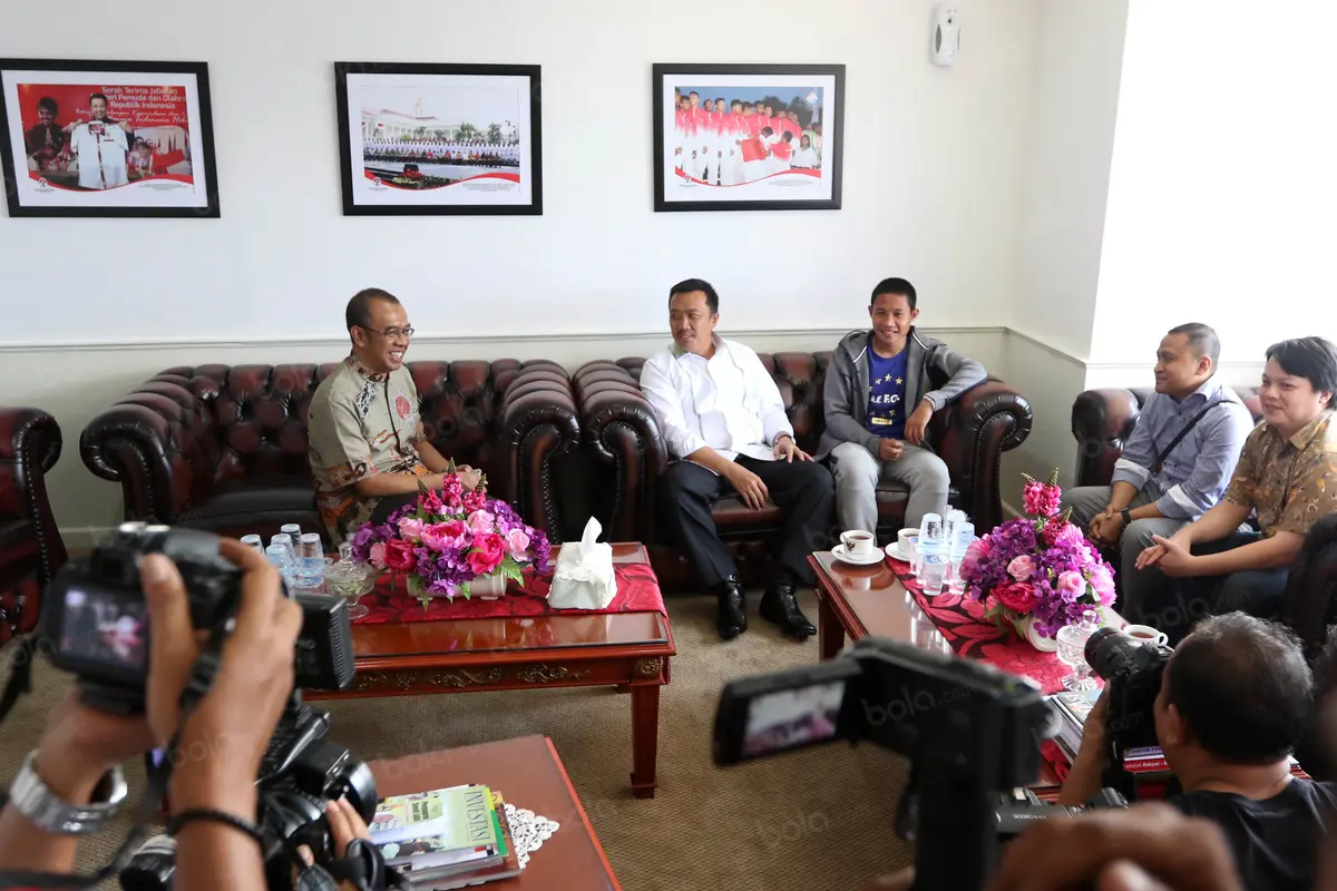Evan Dimas dan Menpora