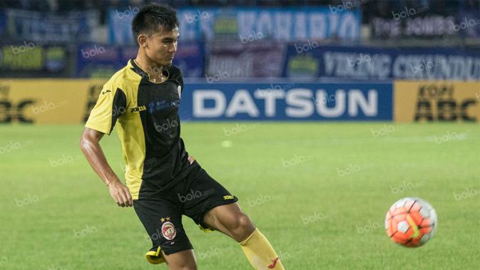 Zalnando kala masih memperkuat Sriwijaya FC, kini dia berseragam Persib Bandung. (Bola.com/Vitalis Yogi Trisna)