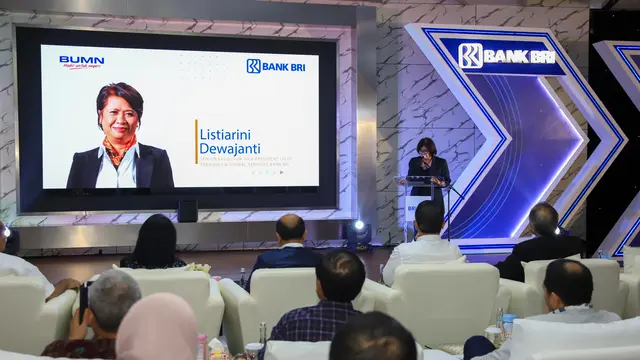 SEVP Treasury & Global Services Bank BRI Listiarini Dewajanti.<