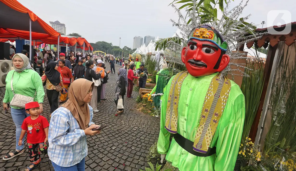 Penguatan terhadap warisan budaya Betawi terus diupayakan, mulai dari pelestarian kesenian, tradisi, kuliner, hingga pengenalan sosok para pahlawan yang berjasa bagi masyarakat Jakarta. (Liputan6.com/Angga Yuniar)