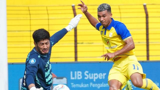Gustavo Tocantins - Barito Putera vs Bali United di BRI Liga 1 2023/2024