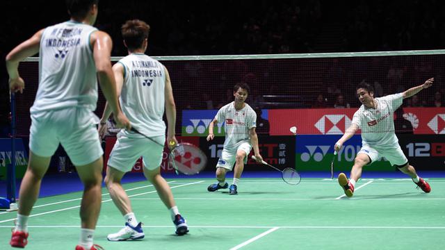 Kevin Sanjaya / Marcus Gideon Gagal Juara All England 2020