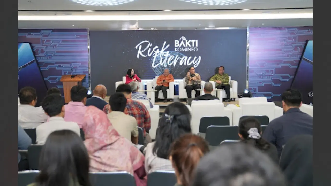 Badan Aksesibilitas Telekomunikasi dan Informasi Kementerian Komunikasi dan Informatika (BAKTI Kominfo) menyelenggarakan fokus grup diskusi Risk Literacay Management 2023.