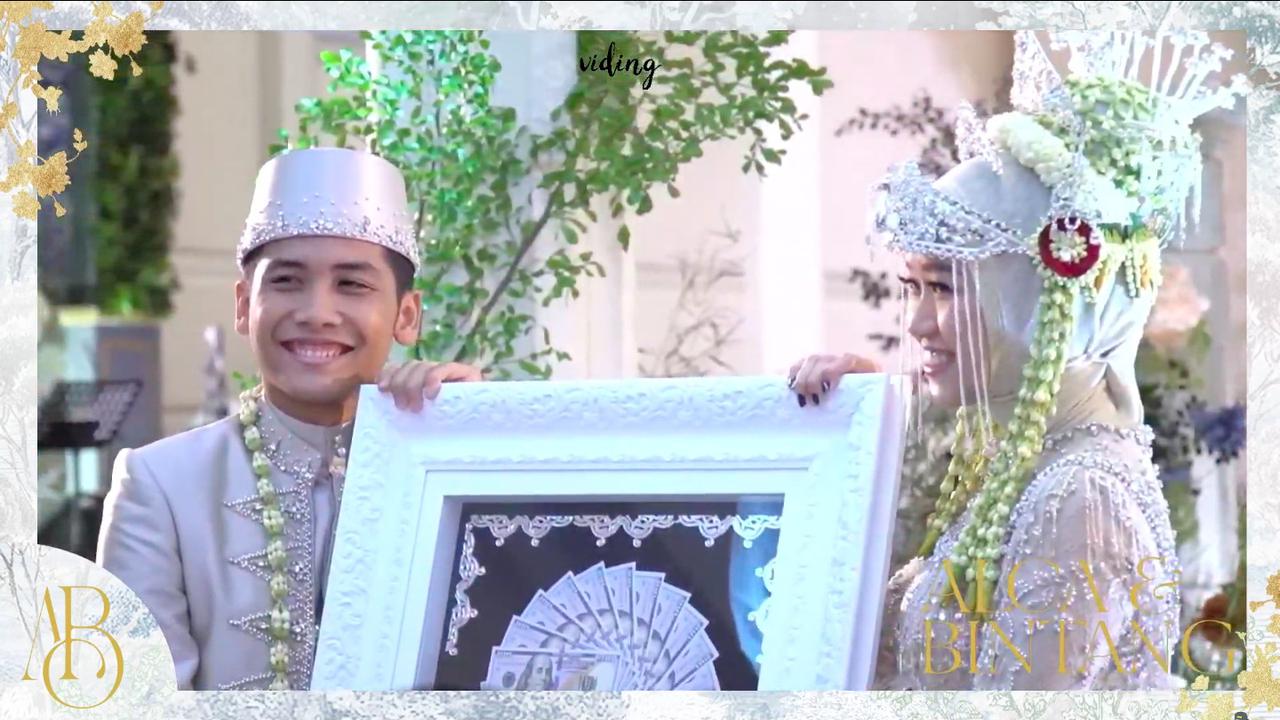 Sah, Bintang Emon Nikahi Alca Octaviani dengan Mas Kawin Uang Dolar Amerika