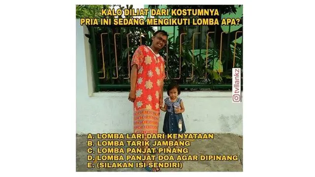 10 Meme Lomba 17 Agustus Ini Bikin Senyum Sendiri