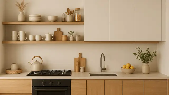 Inspirasi Dapur Tanpa Jendela