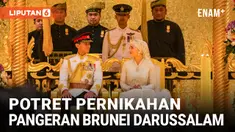 PANGERAN ABDUL MATEEN DAN ANISHA ROSNAH RESMI JADI SUAMI ISTRI