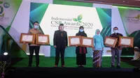 Indonesian CSR Awards 2020 di Hotel JS Luwansa, Jakarta.