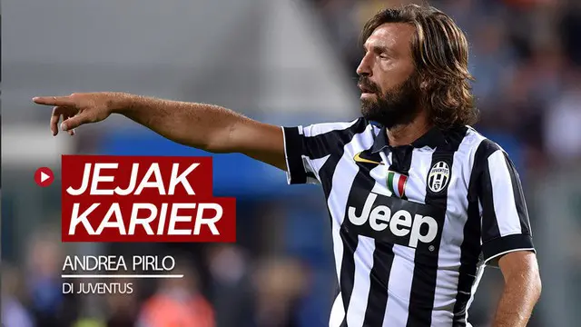 VIDEO: Jejak Karier Andrea Pirlo di Juventus