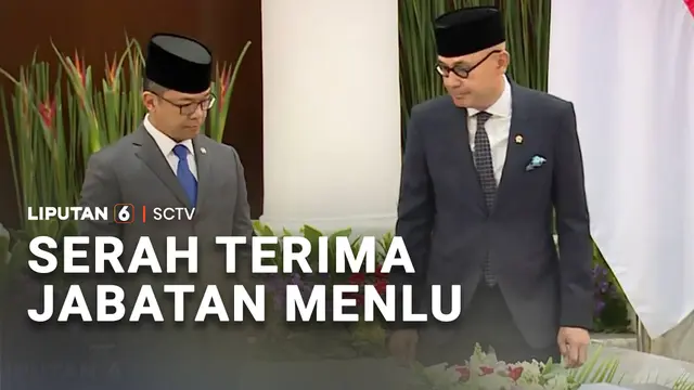 Serah Terima Jabatan Menlu