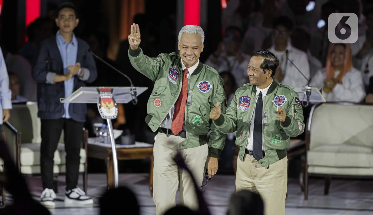 Lokasi berlangsungnya debat ketiga Pipres 2024 dijaga ketat ribuan personil gabungan. (Liputan6.com/Faizal Fanani)