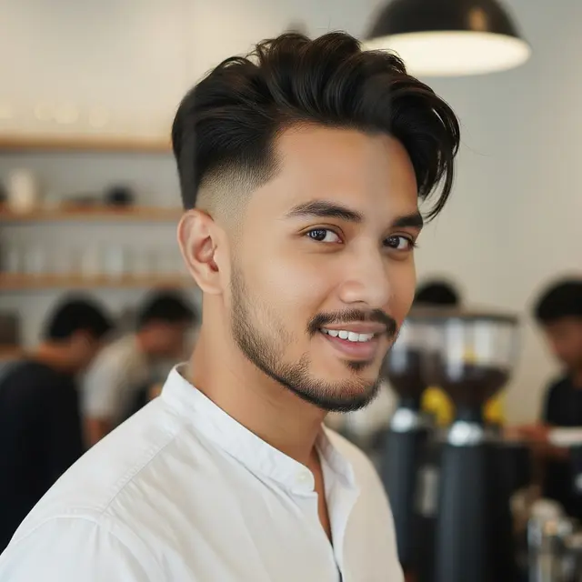 Potongan Rambut Pria ala Anime 2026 (Image by Gemini AI)