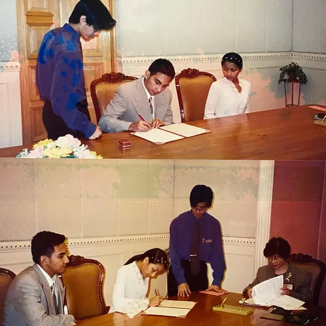 Baru Terungkap, Ini 7 Potret Lawas Pernikahan Amara dan Frans Mohede di Hongkong