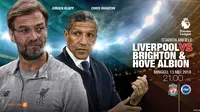 Susunan Pemain Liverpool Vs Brighton &amp; Hove Albion