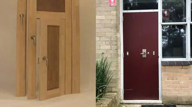Desain pintu anti-mainstream (Sumber: Boredpanda)