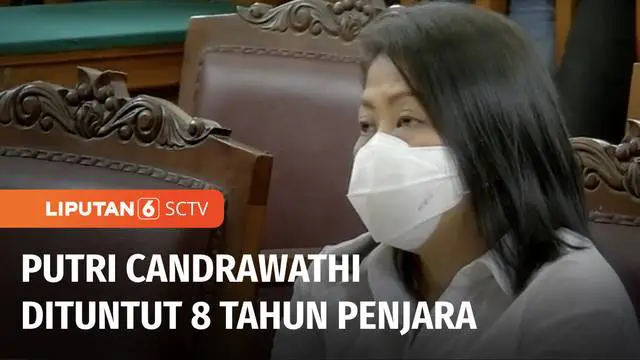 VIDEO: Terdakwa Putri Candrawathi Dituntut 8 Tahun Penjara dalam Kasus Pembunuhan Yosua