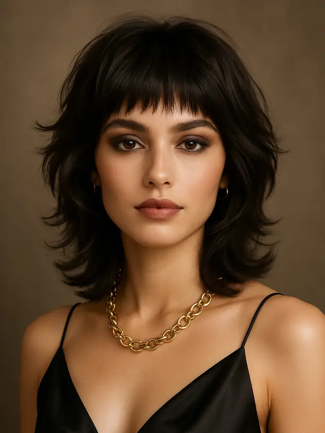 Gaya Rambut Segi Layer