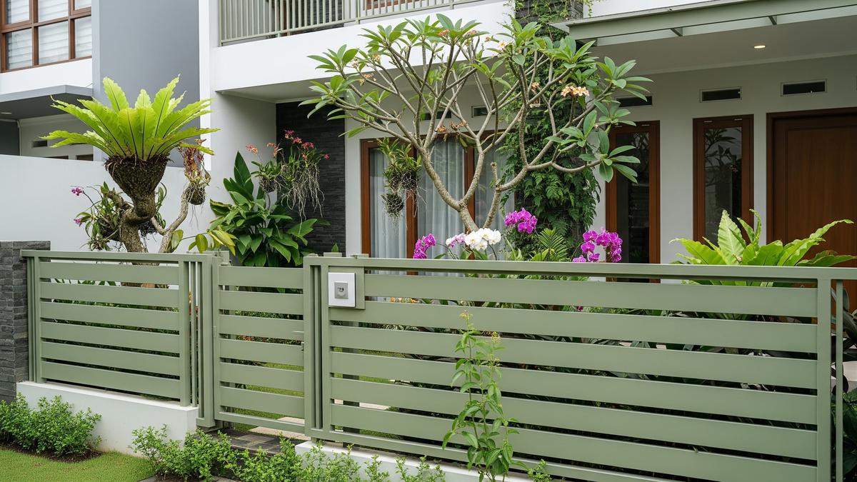 Ingin Jual Rumah Cepat? Ini 4 Warna Pagar Taman yang Bisa Naikkan Nilai Hunian