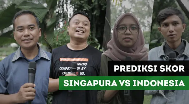 Prediksi Skor Singapura Vs Indonesia di Piala AFF 2018 dari Masyarakat