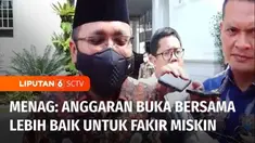 Menteri Agama Yaqut Cholil Qoumas mengatakan anggaran untuk buka bersama di Kementerian lebih baik diberikan kepada fakir miskin.