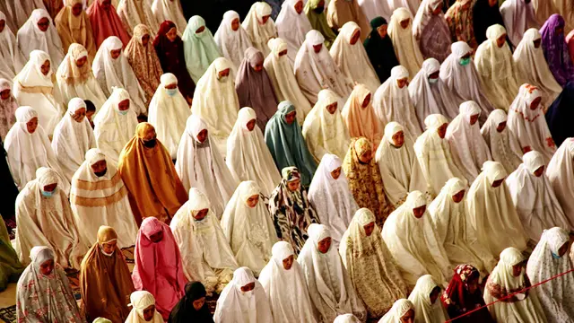 FOTO: Suasana Salat Idul Adha di Berbagai Daerah