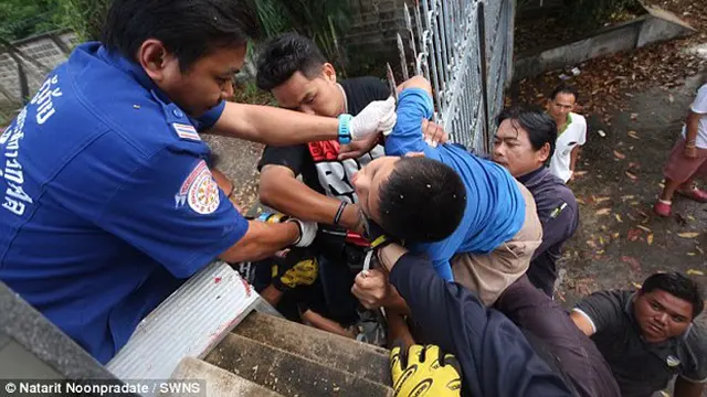 Ingin Ketemu Teman, Saat Manjat Leher Bocah Malang Tertusuk Pagar