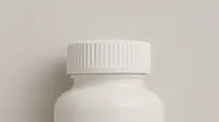 Botol suplemen kesehatan (AI)
