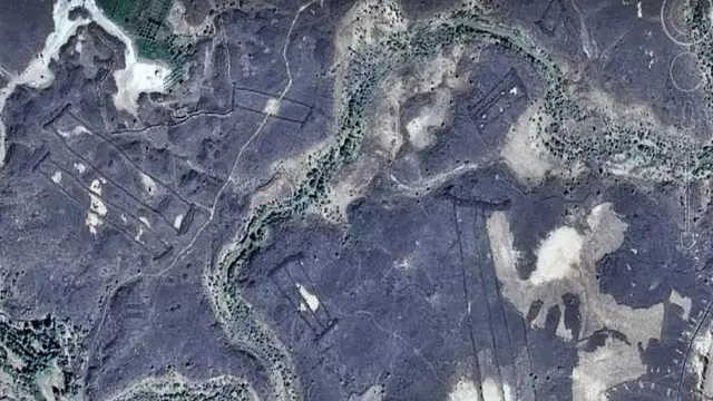 Penampakan diduga pintu neraka (Google Earth)