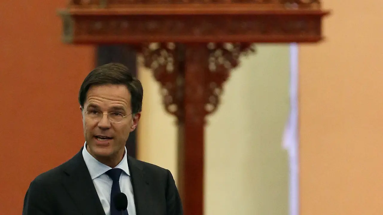 Sekjen NATO Mark Rutte (Liputan6.com/Johan Tallo)