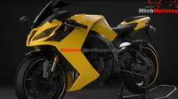 Gambar terkaan Kawasaki Ninja 250 terbaru versi desainer Mich Motorcycle. (Great Biker)